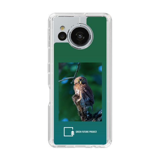 スリムプロテクションケース［ Green Future Project - Ferruginous Pygmy Owl ］