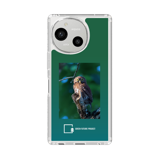 スリムプロテクションケース［ Green Future Project - Ferruginous Pygmy Owl ］