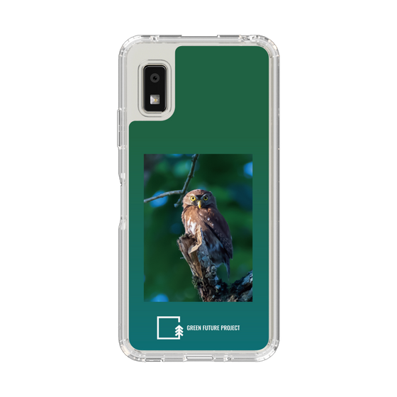 スリムプロテクションケース［ Green Future Project - Ferruginous Pygmy Owl ］