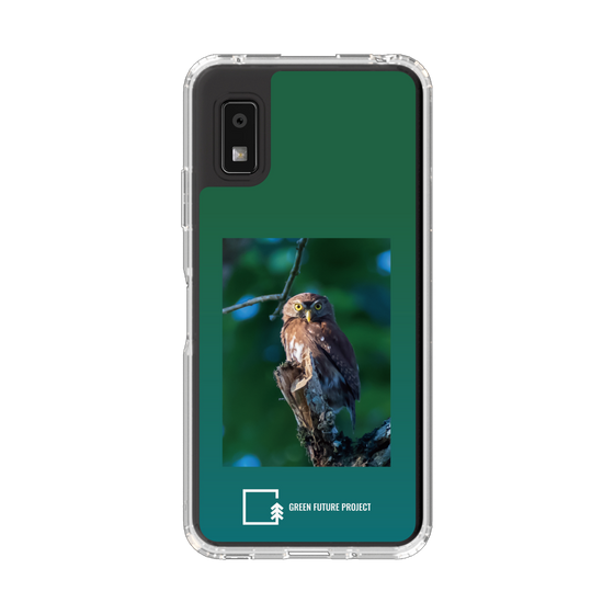 スリムプロテクションケース［ Green Future Project - Ferruginous Pygmy Owl ］