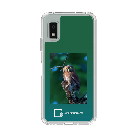 スリムプロテクションケース［ Green Future Project - Ferruginous Pygmy Owl ］