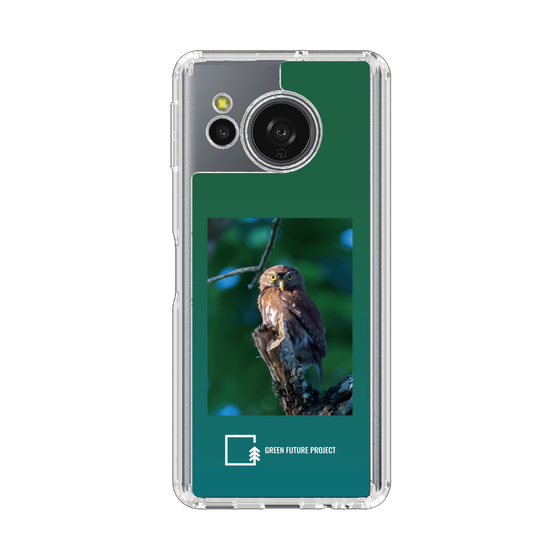 スリムプロテクションケース［ Green Future Project - Ferruginous Pygmy Owl ］