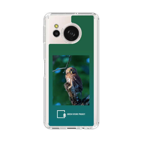 スリムプロテクションケース［ Green Future Project - Ferruginous Pygmy Owl ］