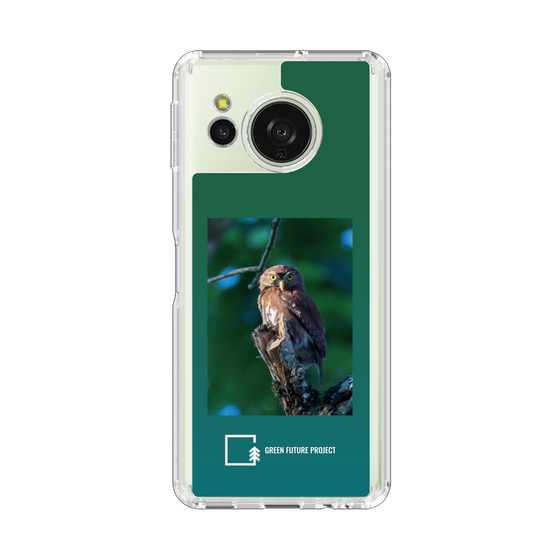 スリムプロテクションケース［ Green Future Project - Ferruginous Pygmy Owl ］