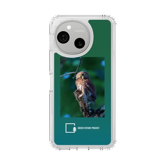 スリムプロテクションケース［ Green Future Project - Ferruginous Pygmy Owl ］