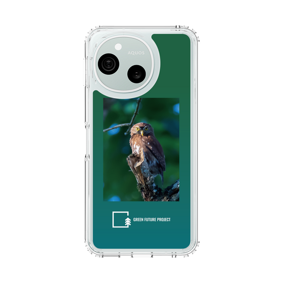 スリムプロテクションケース［ Green Future Project - Ferruginous Pygmy Owl ］