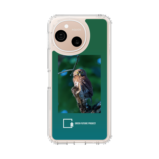 スリムプロテクションケース［ Green Future Project - Ferruginous Pygmy Owl ］