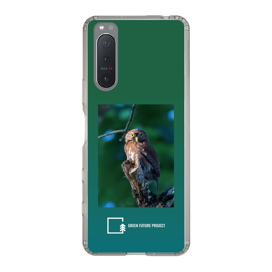 スリムプロテクションケース［ Green Future Project - Ferruginous Pygmy Owl ］