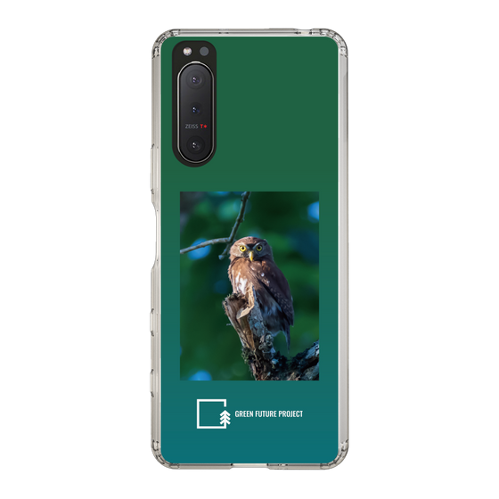 スリムプロテクションケース［ Green Future Project - Ferruginous Pygmy Owl ］