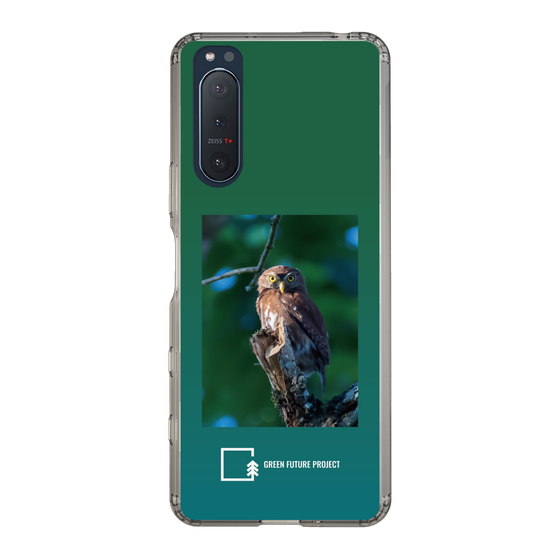スリムプロテクションケース［ Green Future Project - Ferruginous Pygmy Owl ］