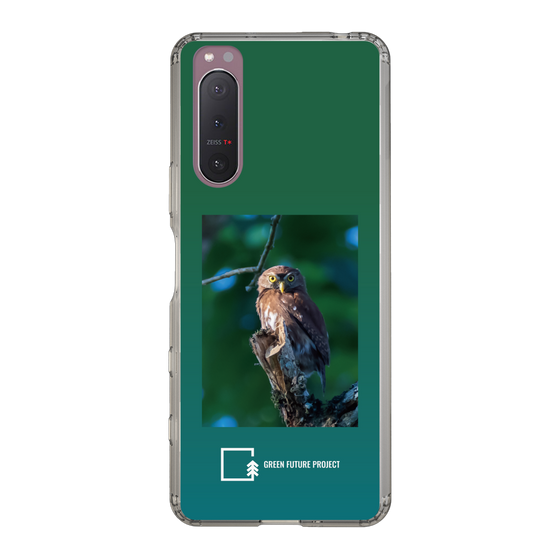 スリムプロテクションケース［ Green Future Project - Ferruginous Pygmy Owl ］