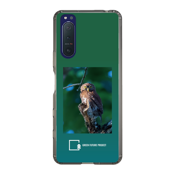 スリムプロテクションケース［ Green Future Project - Ferruginous Pygmy Owl ］