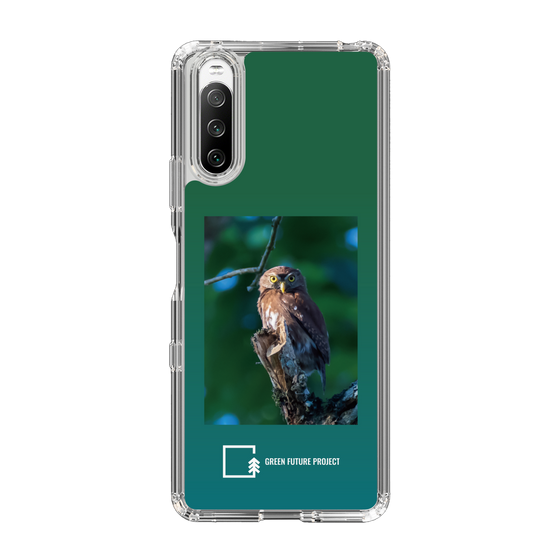 スリムプロテクションケース［ Green Future Project - Ferruginous Pygmy Owl ］