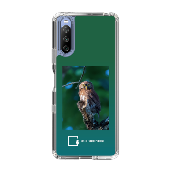 スリムプロテクションケース［ Green Future Project - Ferruginous Pygmy Owl ］