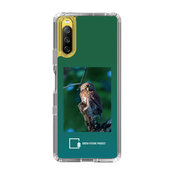 スリムプロテクションケース［ Green Future Project - Ferruginous Pygmy Owl ］
