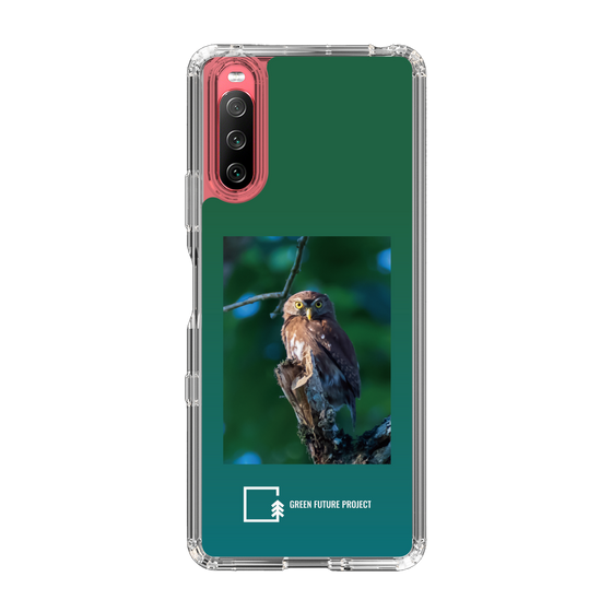 スリムプロテクションケース［ Green Future Project - Ferruginous Pygmy Owl ］