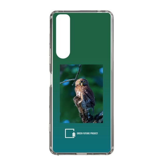 スリムプロテクションケース［ Green Future Project - Ferruginous Pygmy Owl ］