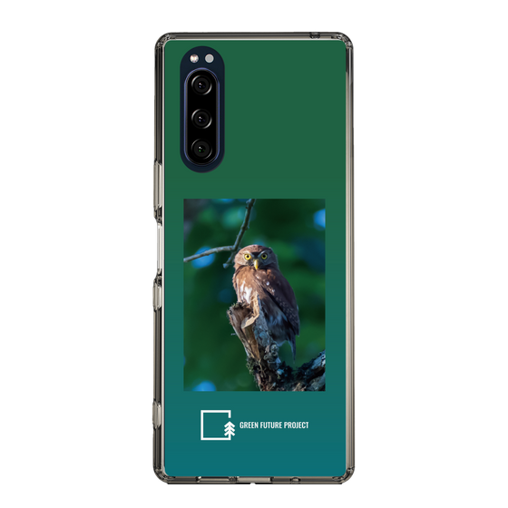 スリムプロテクションケース［ Green Future Project - Ferruginous Pygmy Owl ］
