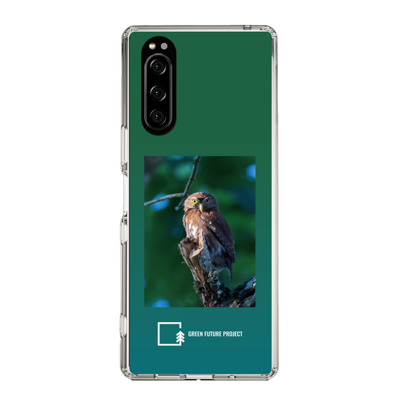 スリムプロテクションケース［ Green Future Project - Ferruginous Pygmy Owl ］
