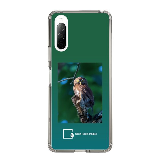 スリムプロテクションケース［ Green Future Project - Ferruginous Pygmy Owl ］