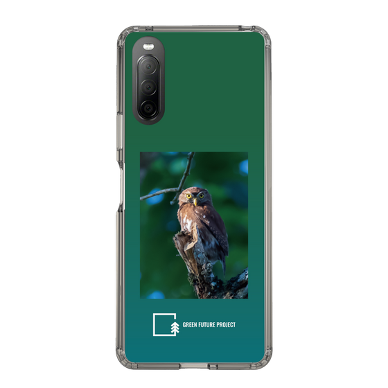 スリムプロテクションケース［ Green Future Project - Ferruginous Pygmy Owl ］