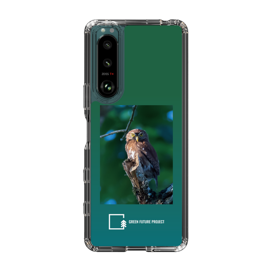 スリムプロテクションケース［ Green Future Project - Ferruginous Pygmy Owl ］