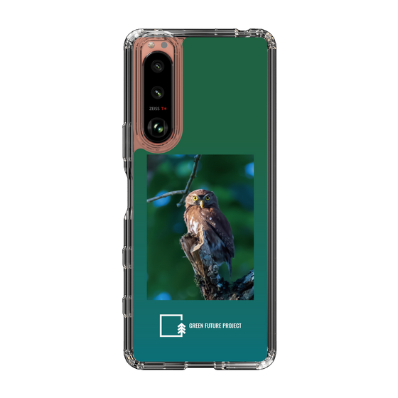 スリムプロテクションケース［ Green Future Project - Ferruginous Pygmy Owl ］
