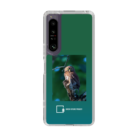 スリムプロテクションケース［ Green Future Project - Ferruginous Pygmy Owl ］