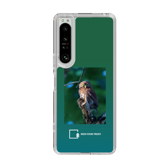 スリムプロテクションケース［ Green Future Project - Ferruginous Pygmy Owl ］
