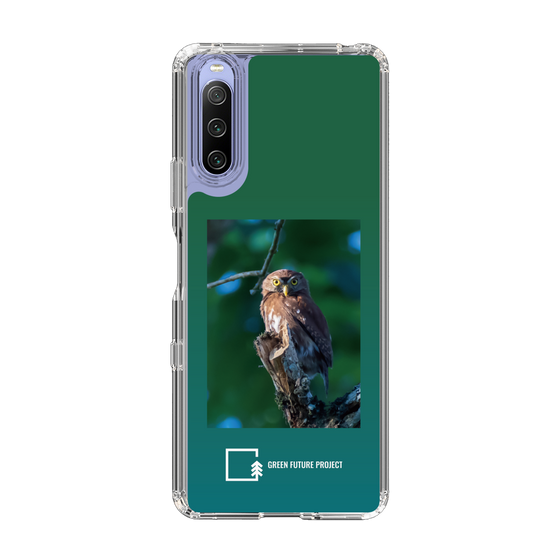 スリムプロテクションケース［ Green Future Project - Ferruginous Pygmy Owl ］