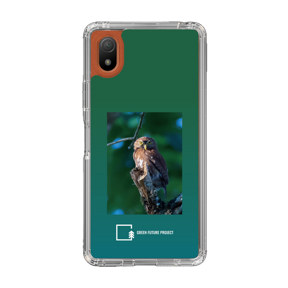 スリムプロテクションケース［ Green Future Project - Ferruginous Pygmy Owl ］