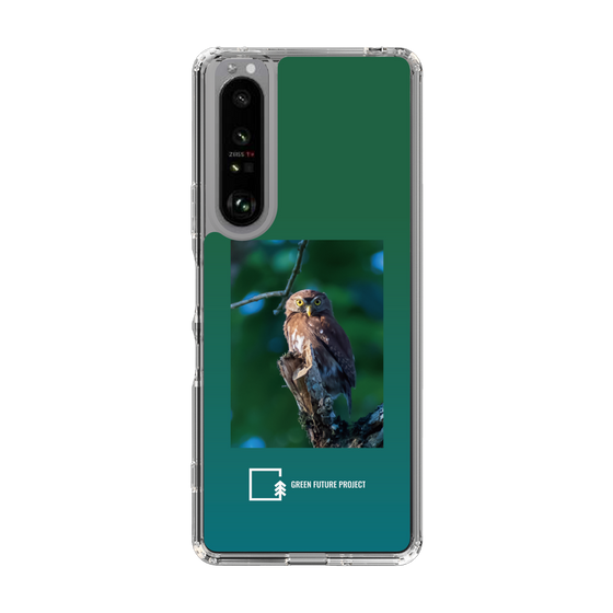 スリムプロテクションケース［ Green Future Project - Ferruginous Pygmy Owl ］
