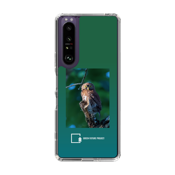スリムプロテクションケース［ Green Future Project - Ferruginous Pygmy Owl ］