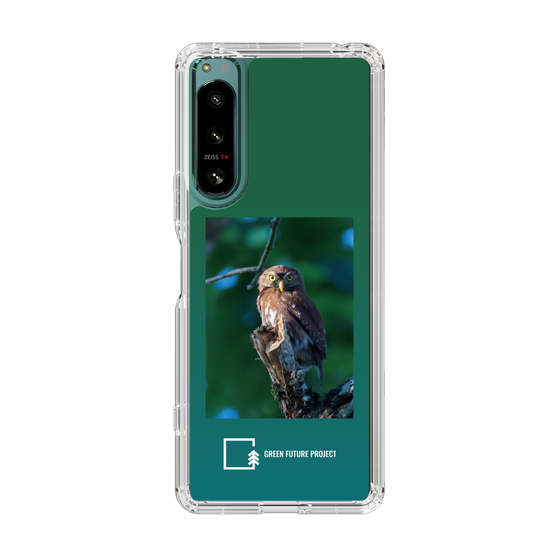 スリムプロテクションケース［ Green Future Project - Ferruginous Pygmy Owl ］