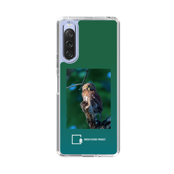スリムプロテクションケース［ Green Future Project - Ferruginous Pygmy Owl ］