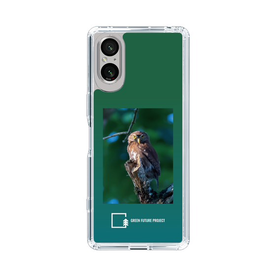 スリムプロテクションケース［ Green Future Project - Ferruginous Pygmy Owl ］