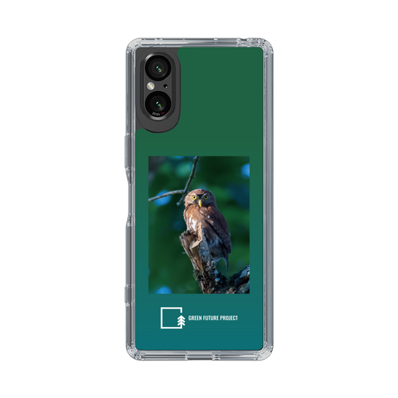 スリムプロテクションケース［ Green Future Project - Ferruginous Pygmy Owl ］