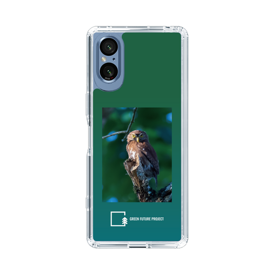 スリムプロテクションケース［ Green Future Project - Ferruginous Pygmy Owl ］