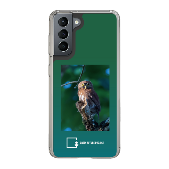 スリムプロテクションケース［ Green Future Project - Ferruginous Pygmy Owl ］