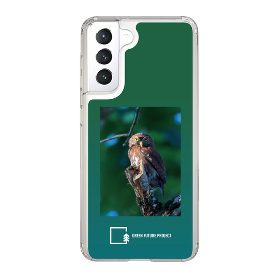 スリムプロテクションケース［ Green Future Project - Ferruginous Pygmy Owl ］