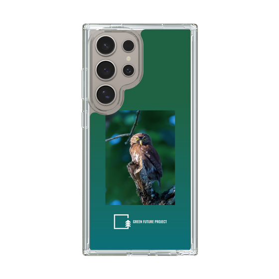 スリムプロテクションケース［ Green Future Project - Ferruginous Pygmy Owl ］
