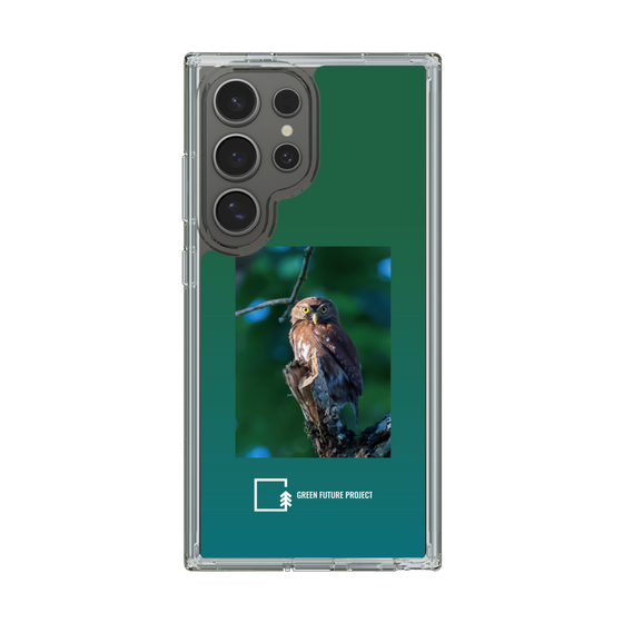 スリムプロテクションケース［ Green Future Project - Ferruginous Pygmy Owl ］