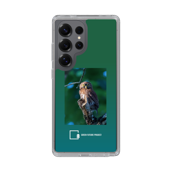 スリムプロテクションケース［ Green Future Project - Ferruginous Pygmy Owl ］
