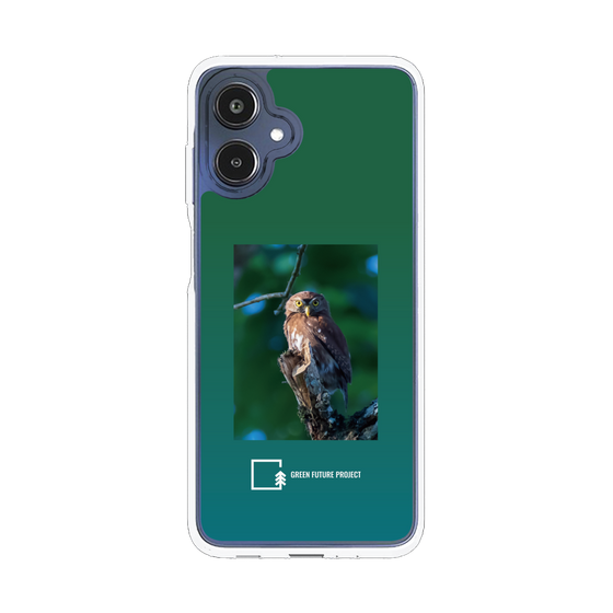 スリムプロテクションケース［ Green Future Project - Ferruginous Pygmy Owl ］
