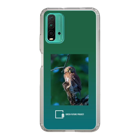 スリムプロテクションケース［ Green Future Project - Ferruginous Pygmy Owl ］