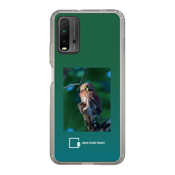 スリムプロテクションケース［ Green Future Project - Ferruginous Pygmy Owl ］