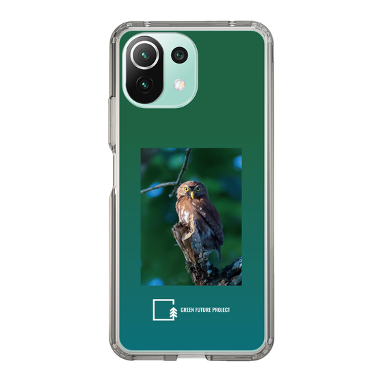 スリムプロテクションケース［ Green Future Project - Ferruginous Pygmy Owl ］