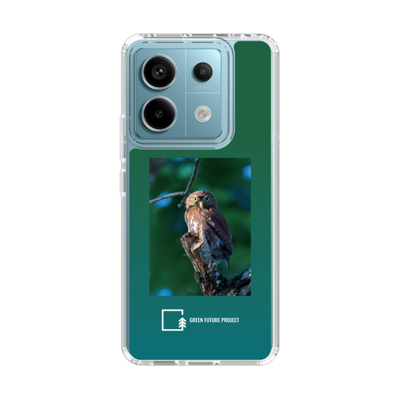 スリムプロテクションケース［ Green Future Project - Ferruginous Pygmy Owl ］