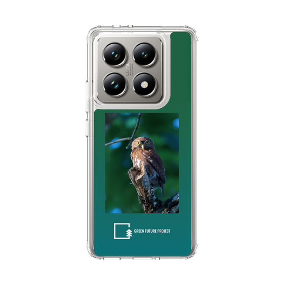 スリムプロテクションケース［ Green Future Project - Ferruginous Pygmy Owl ］