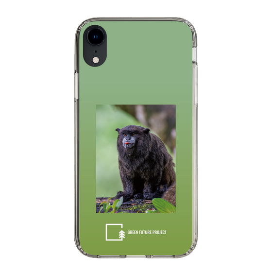 スリムプロテクションケース［ Green Future Project - Black-mantled Tamarin ］